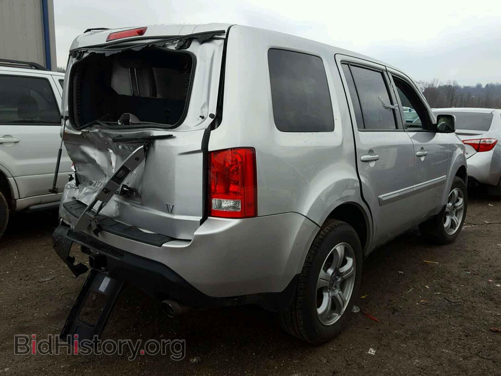 2014 HONDA PILOT - VIN: 5FNYF3H45EB017136 - Фото 4