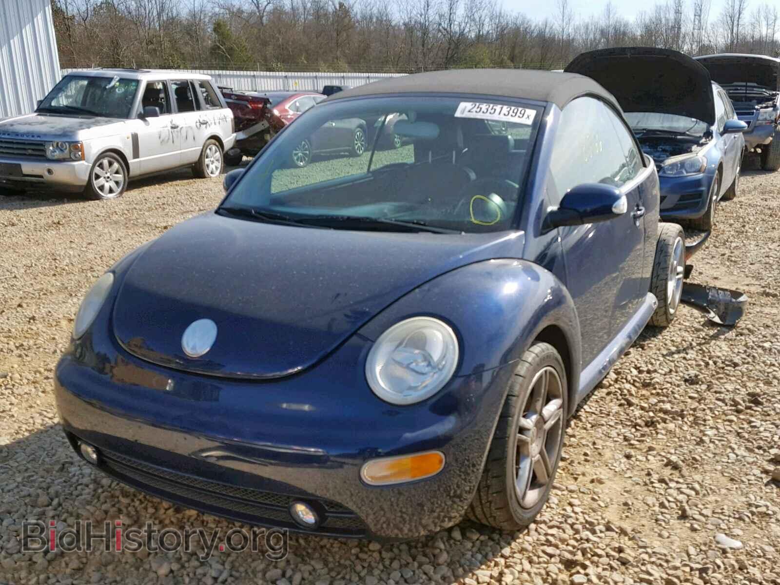 2005 VOLKSWAGEN BEETLE - VIN: 3VWCD31Y45M301525 - Фото 2