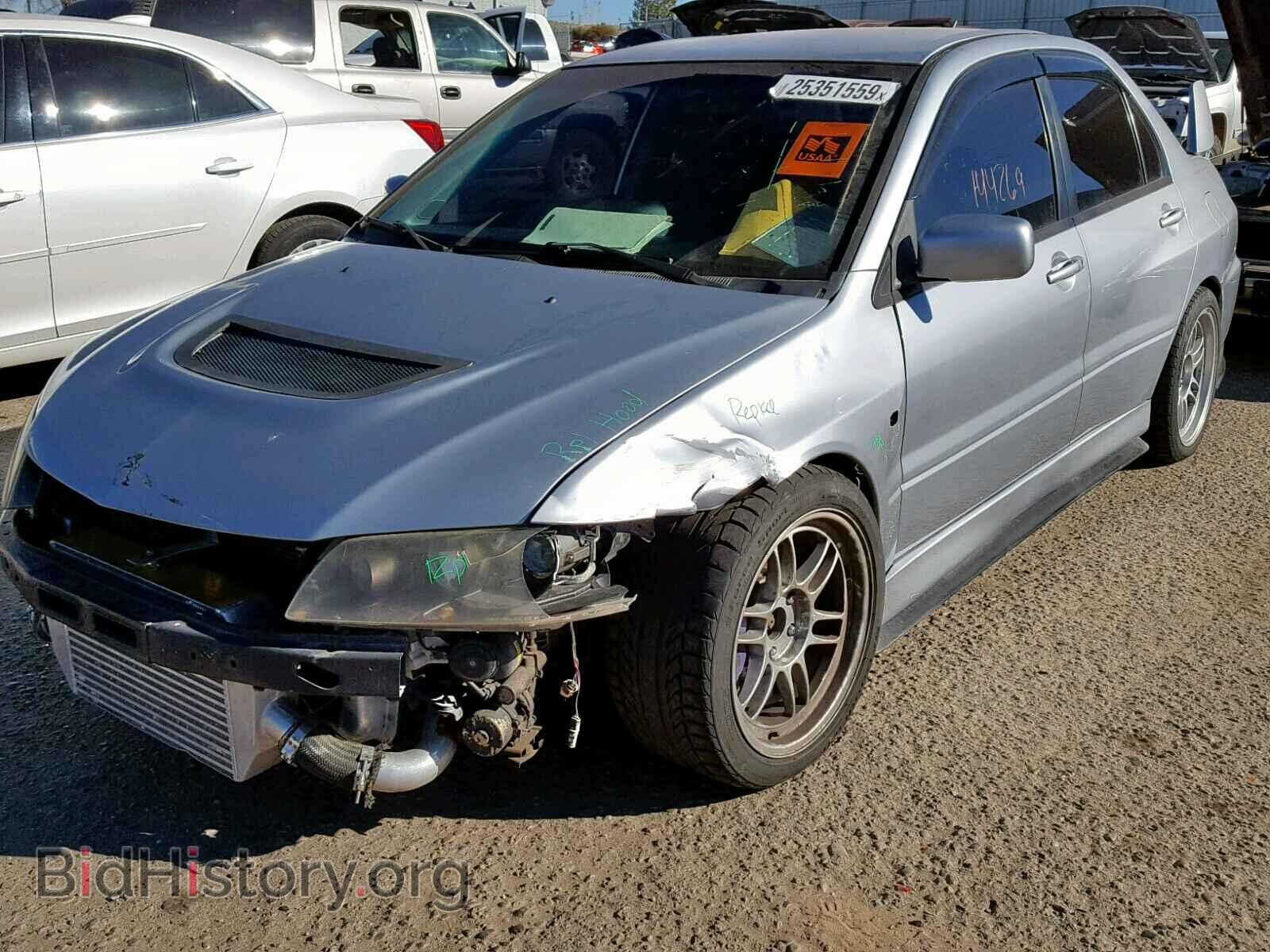2005 MITSUBISHI EVO - VIN: JA3AH86D05U013142 - Фото 2