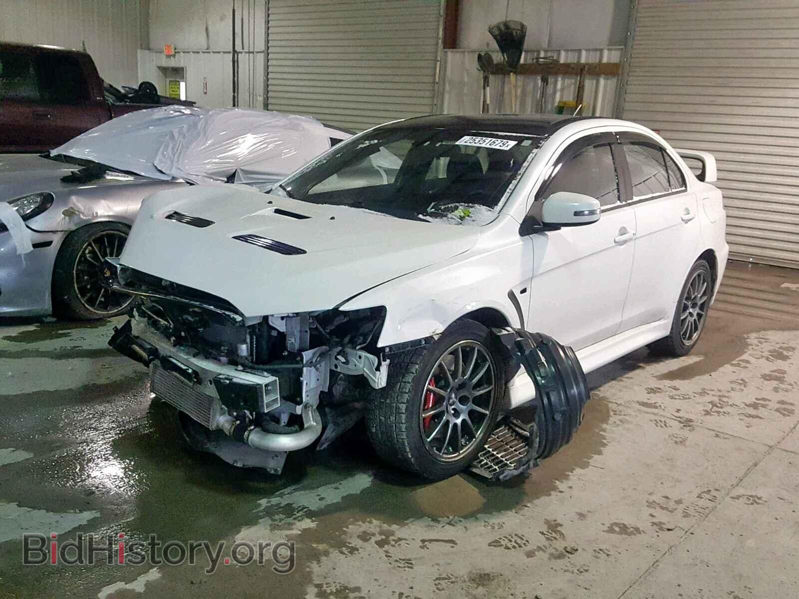 2015 MITSUBISHI EVO - VIN: JA32W7FV9FU027233 - Фото 2