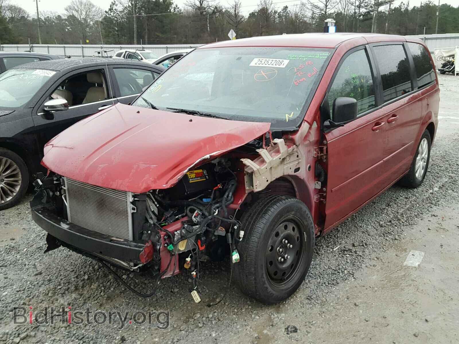 2015 DODGE CARAVAN - VIN: 2C4RDGBG1FR581683 - Фото 2