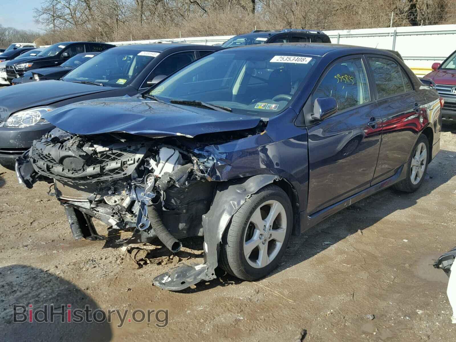 2011 TOYOTA COROLLA BA - VIN: 2T1BU4EE3BC737484 - Фото 2