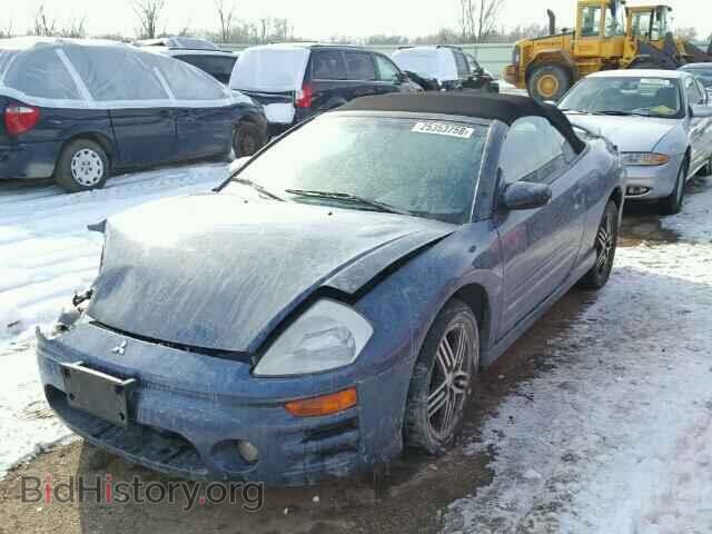 2003 MITSUBISHI ECLIPSE - VIN: 4A3AE75H13E157618 - Фото 2