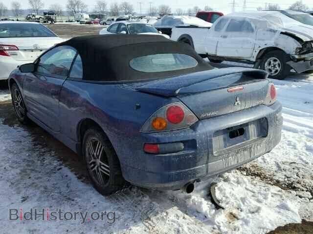2003 MITSUBISHI ECLIPSE - VIN: 4A3AE75H13E157618 - Фото 3