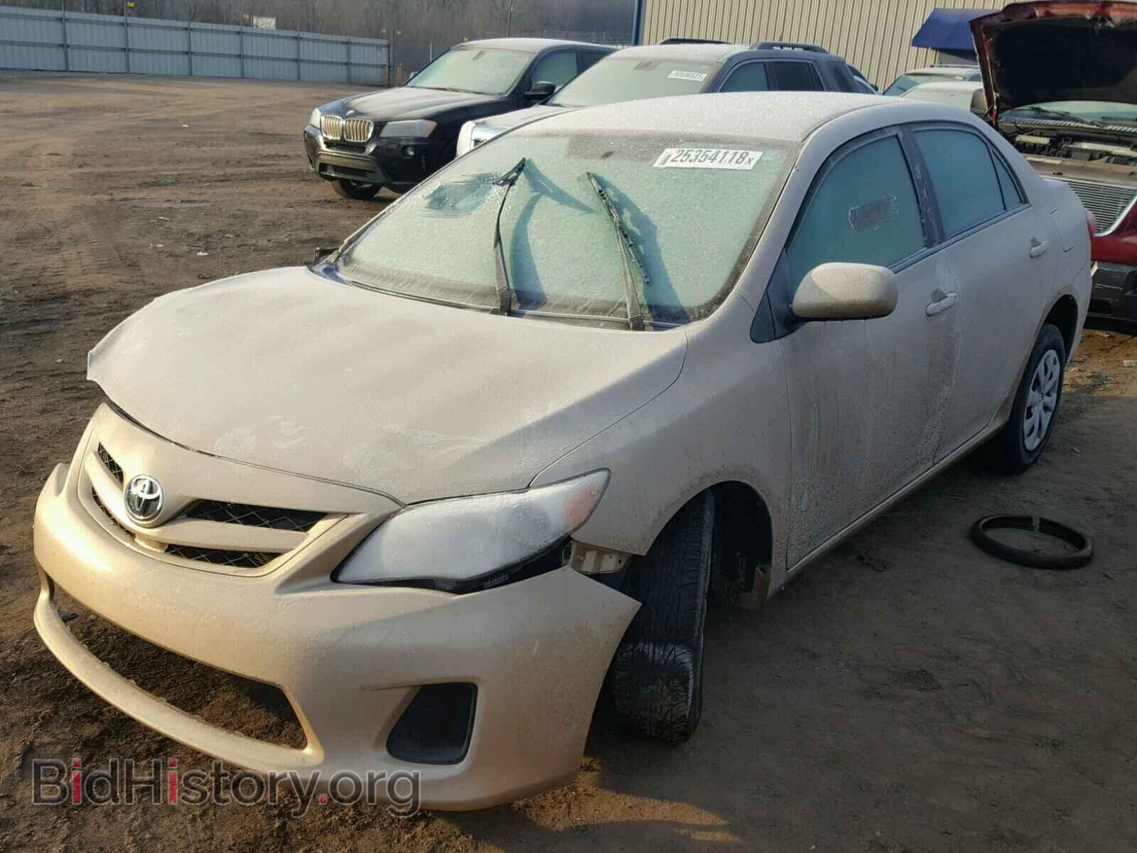 2011 TOYOTA COROLLA BA - VIN: 2T1BU4EE3BC555901 - Фото 2