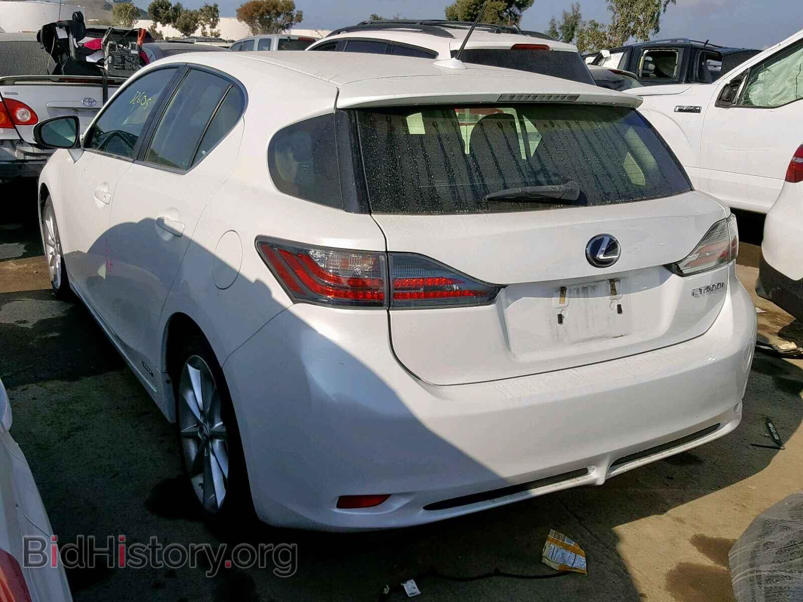 2013 LEXUS CT 200 - VIN: JTHKD5BH9D2173117 - Фото 3