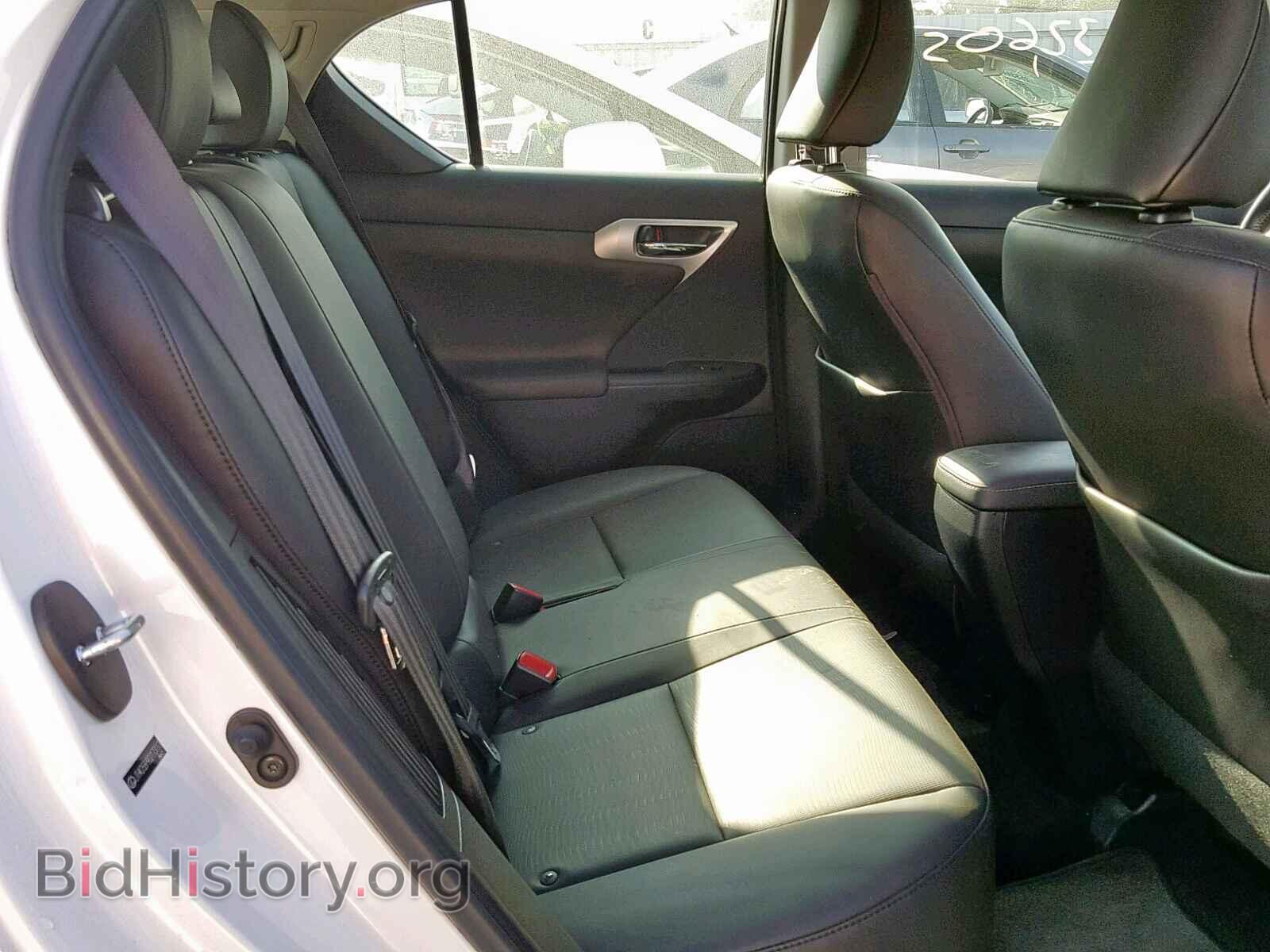 2013 LEXUS CT 200 - VIN: JTHKD5BH9D2173117 - Фото 6