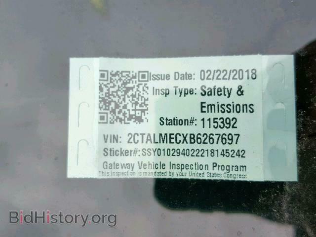 2011 GMC TERRAIN - VIN: 2CTALMECXB6267697 - Фото 10