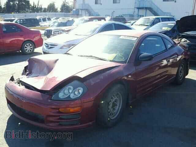 2001 MITSUBISHI ECLIPSE - VIN: 4A3AC34G91E208545 - Фото 2