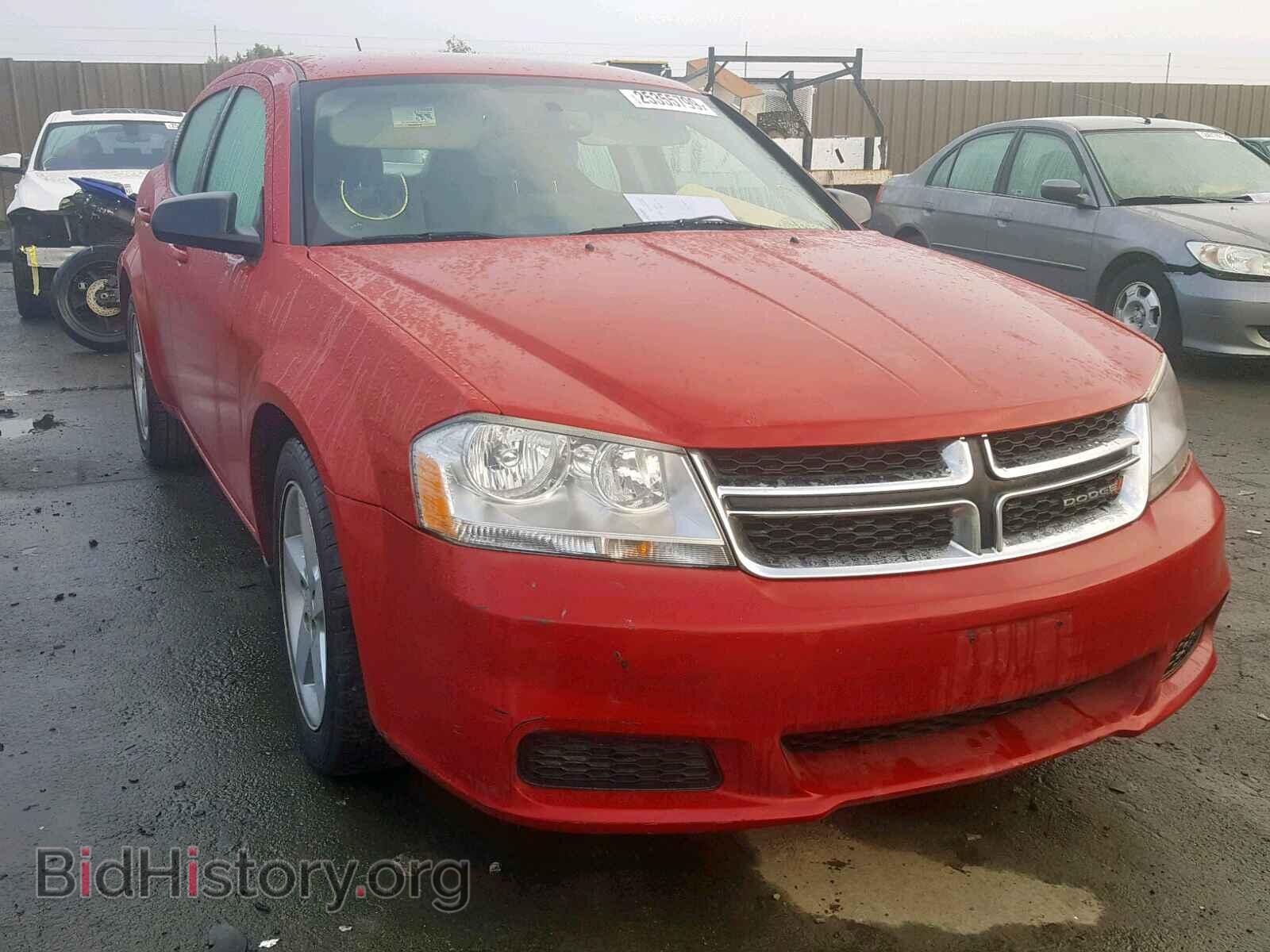 Photo 1C3CDZABXDN628862 - DODGE AVENGER 2013