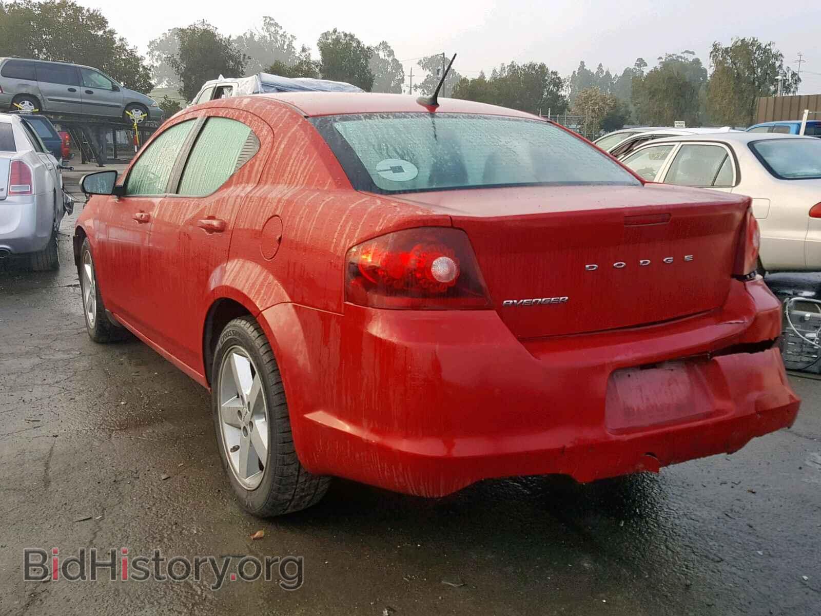 2013 DODGE AVENGER - VIN: 1C3CDZABXDN628862 - Фото 3
