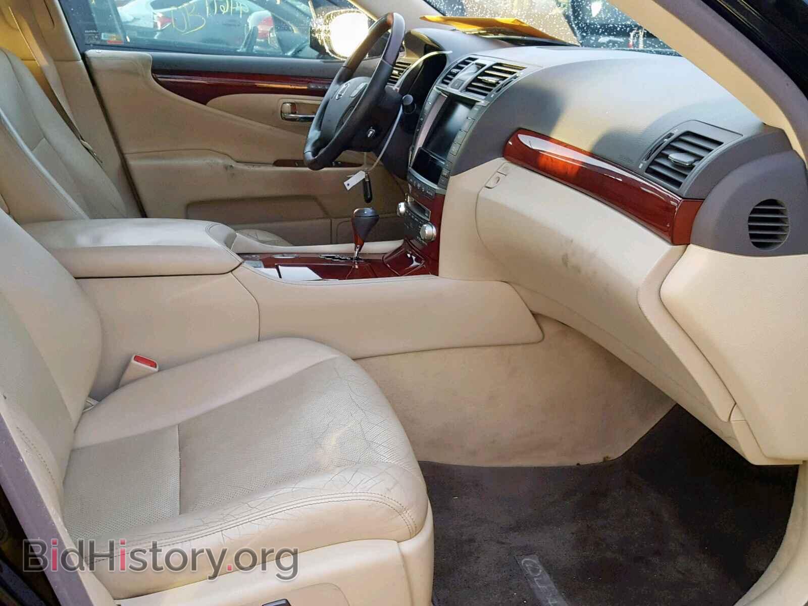2010 LEXUS LS460 - VIN: JTHGL5EF2A5038364 - Фото 5