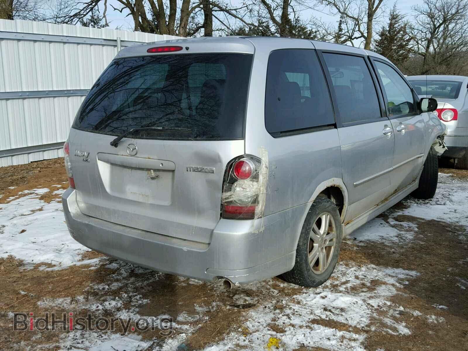 2004 MAZDA MPV - VIN: JM3LW28A740515997 - Фото 4
