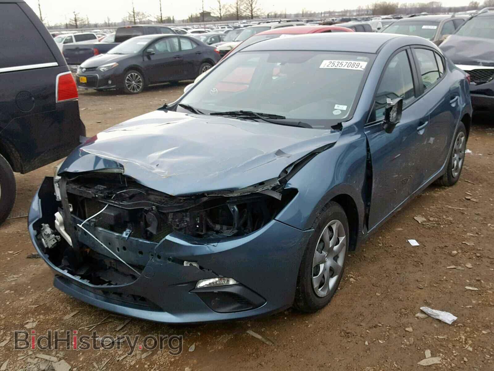 2014 MAZDA 3 - VIN: JM1BM1U79E1128944 - Фото 2