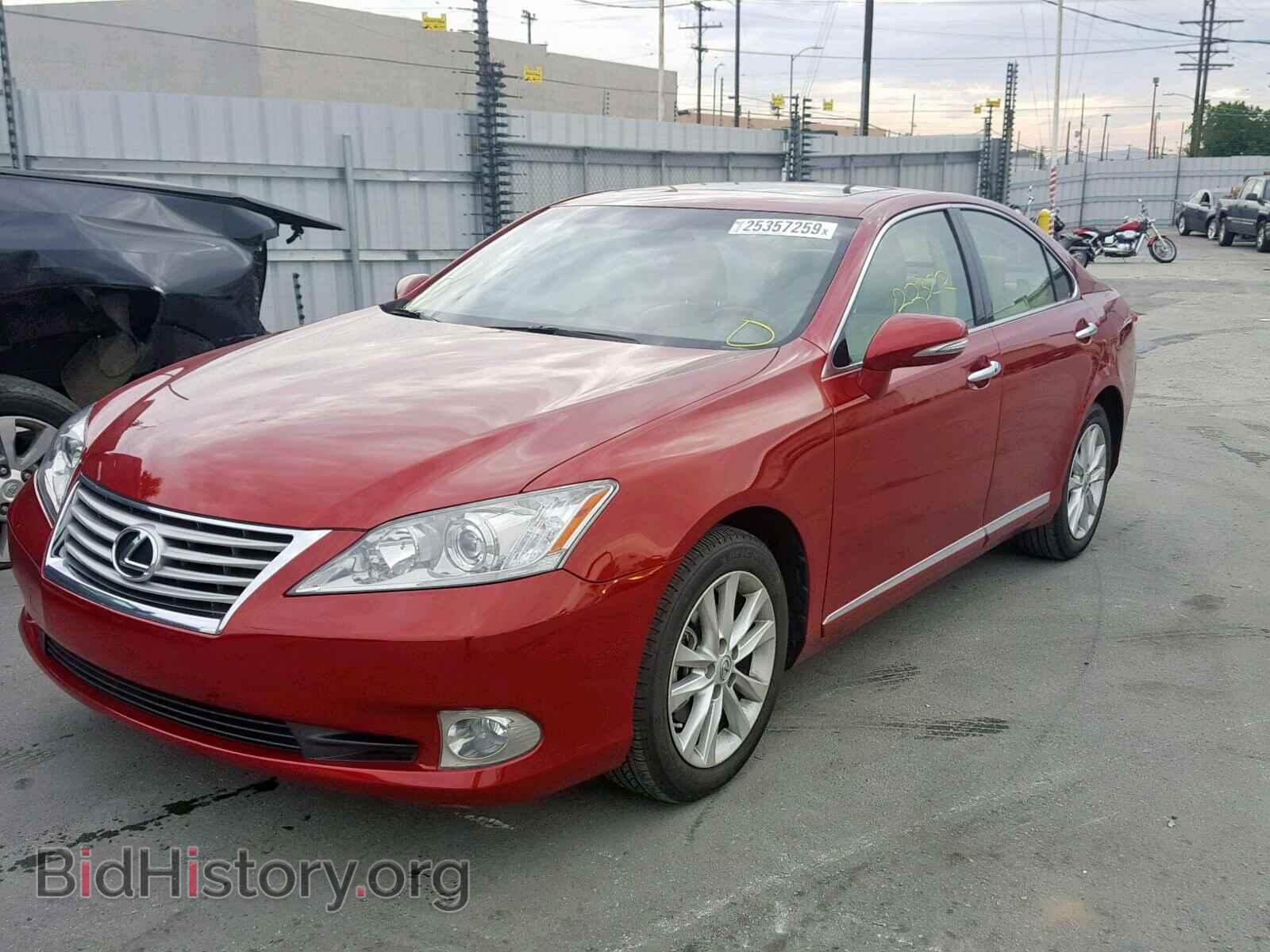 2012 LEXUS ES350 - VIN: JTHBK1EG1C2479714 - Фото 2
