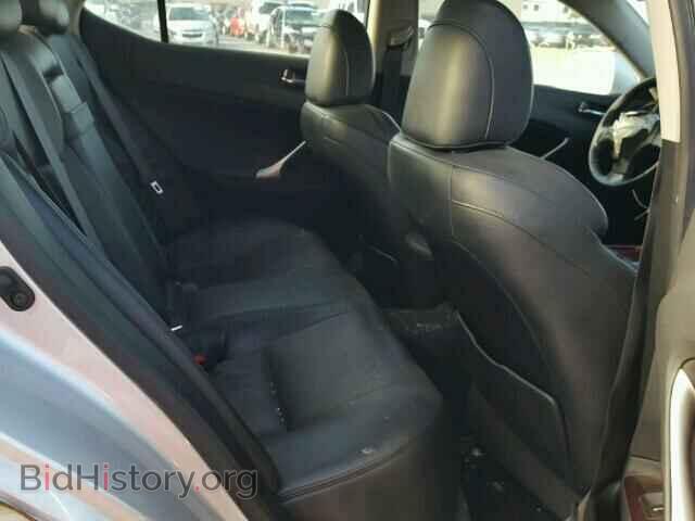 2006 LEXUS IS250 - VIN: JTHCK262065006841 - Фото 6