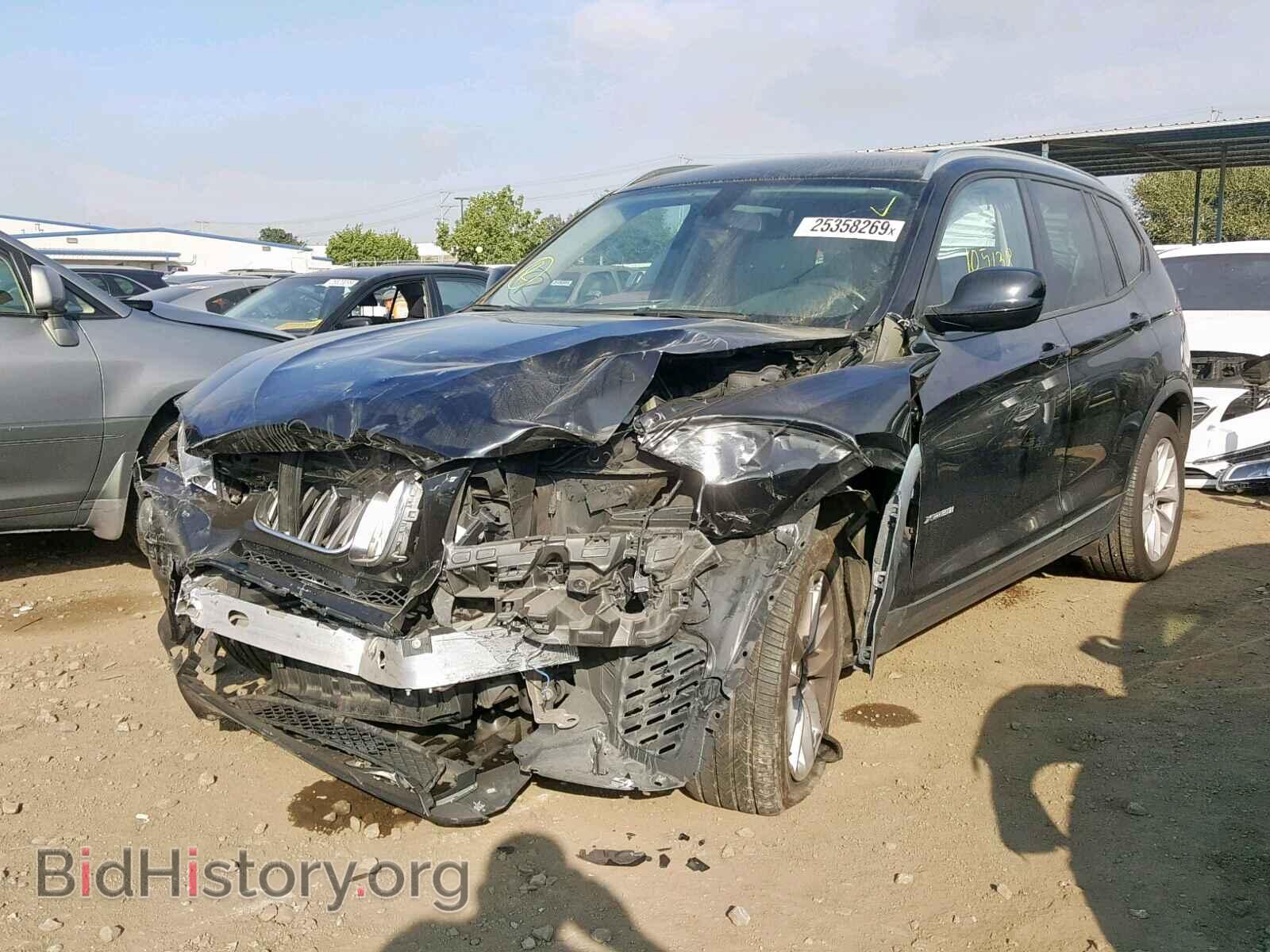 2013 BMW X3 - VIN: 5UXWX9C56D0A19984 - Фото 2