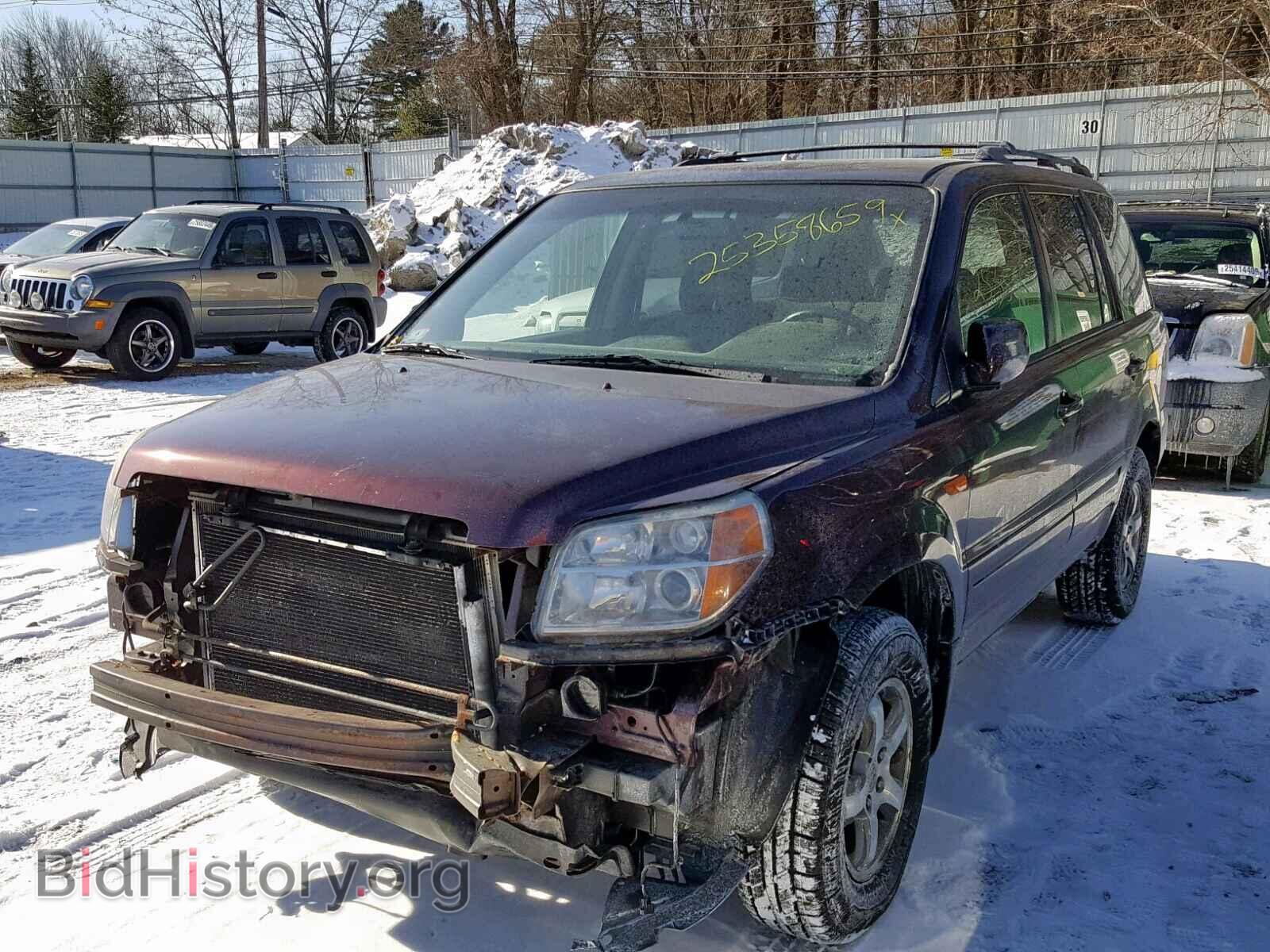 2008 HONDA PILOT EX - VIN: 5FNYF18438B031318 - Фото 2