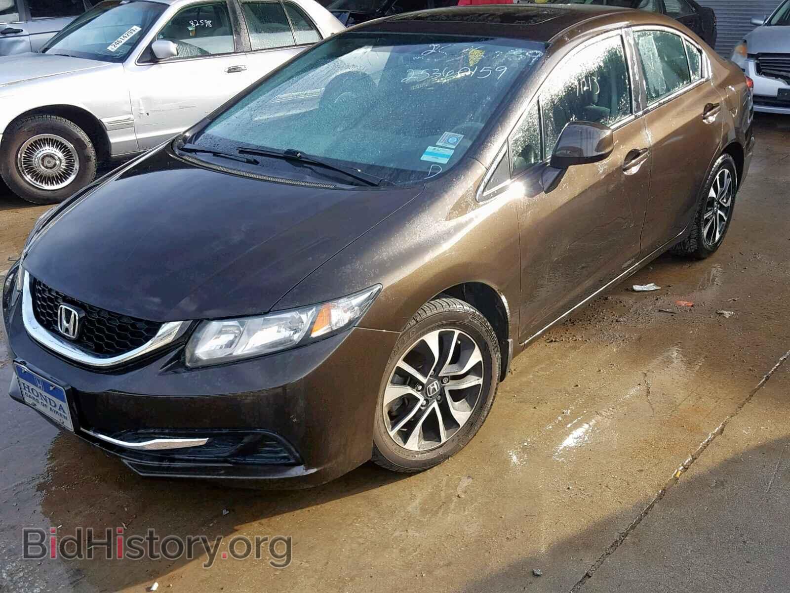 2013 HONDA CIVIC - VIN: 2HGFB2F88DH511696 - Фото 2