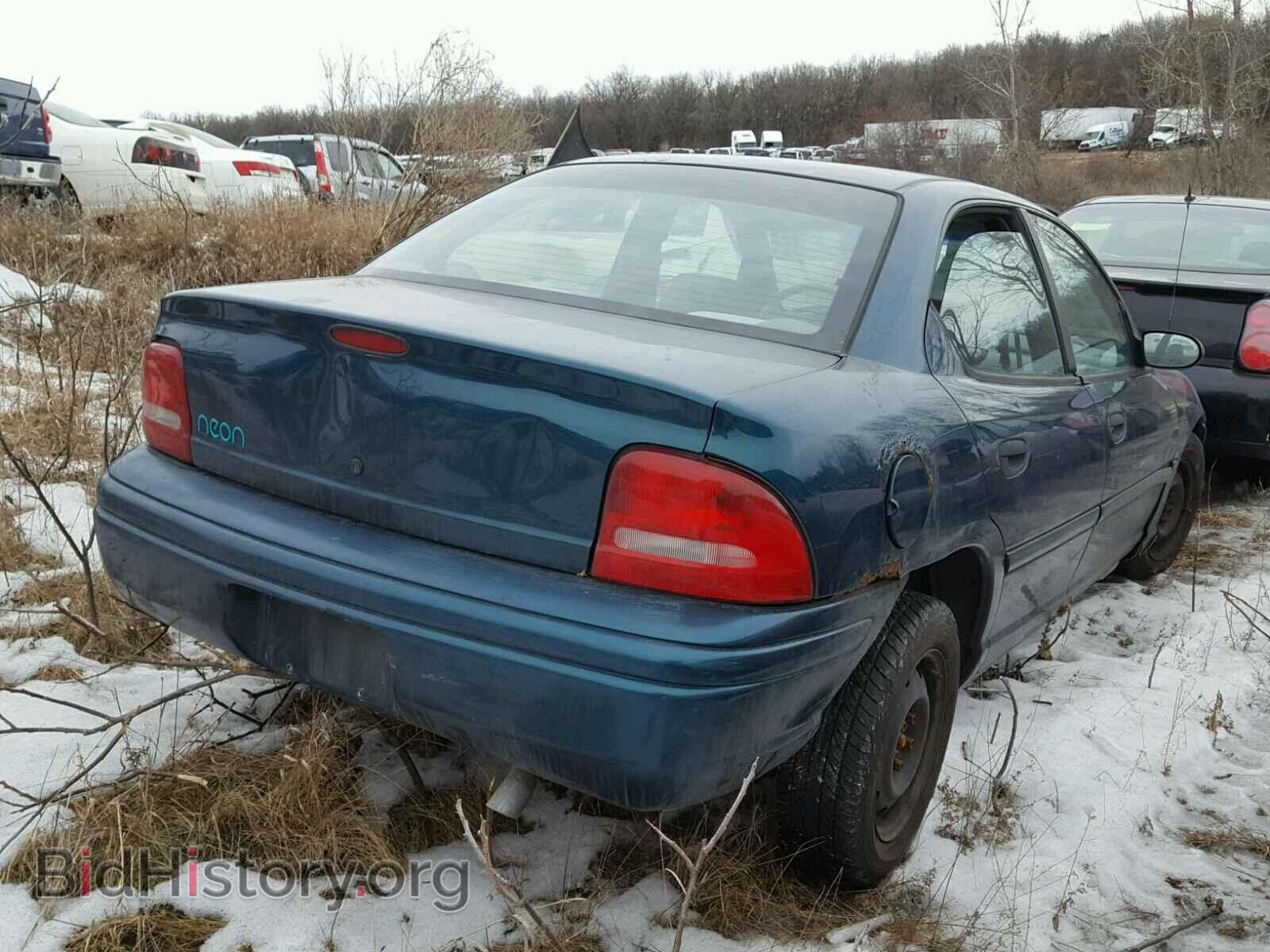 1996 DODGE NEON - VIN: 1B3ES47CXTD530210 - Фото 4