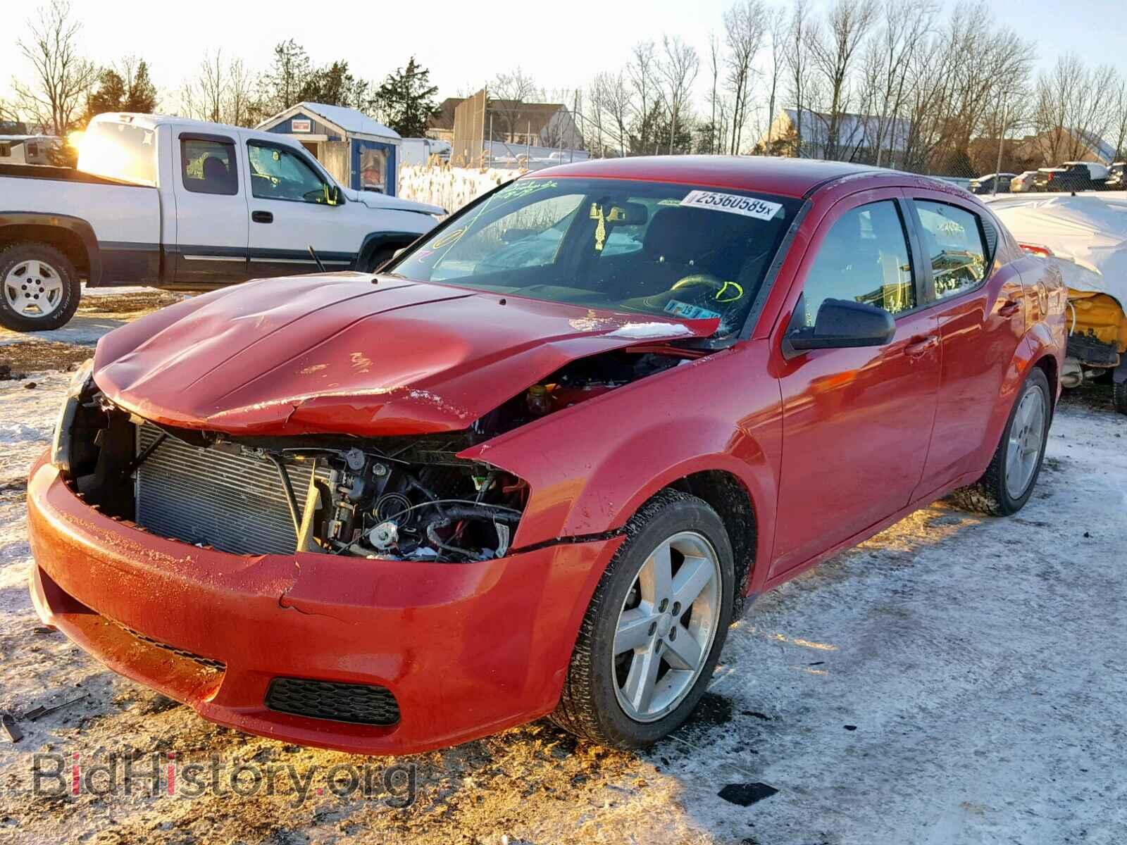 2014 DODGE AVENGER - VIN: 1C3CDZAB0EN113029 - Фото 2