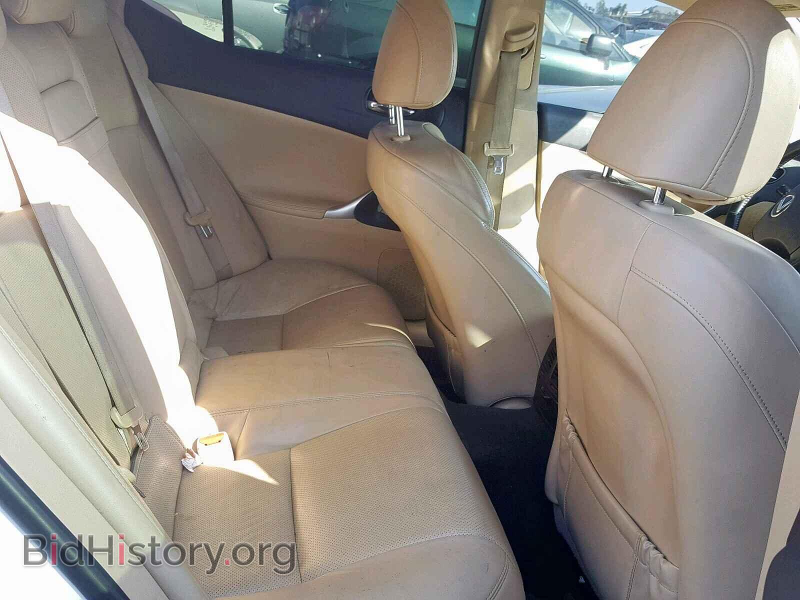 2008 LEXUS IS 250 - VIN: JTHBK262585066189 - Фото 6
