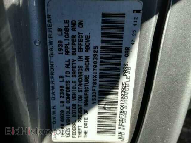 2001 SAAB 9 3 - VIN: YS3DF78KX17003925 - Фото 10