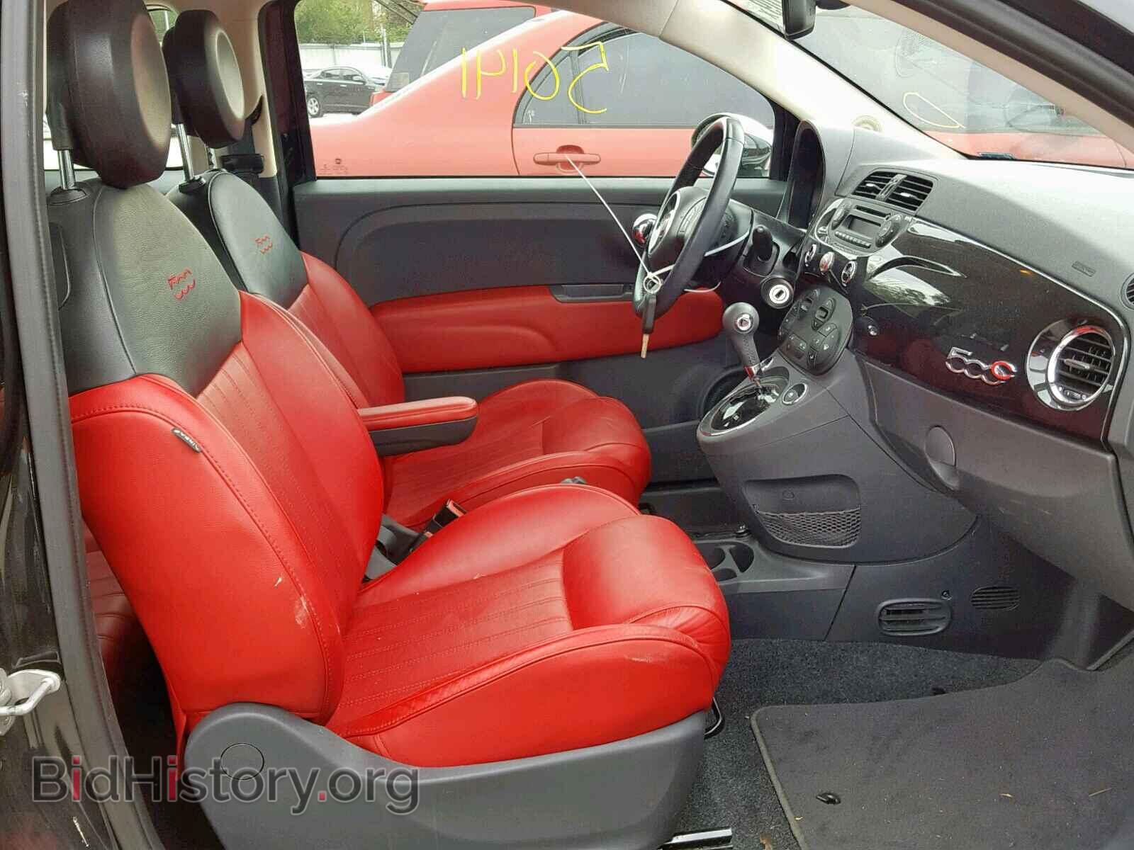 2013 FIAT 500 - VIN: 3C3CFFER7DT560598 - Фото 5