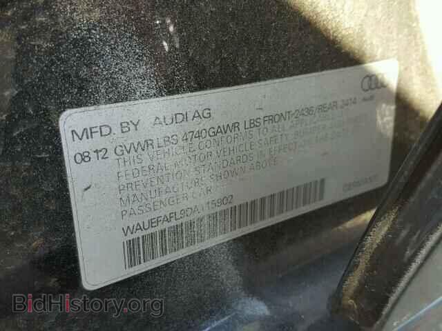 2013 AUDI A4 - VIN: WAUEFAFL9DA115902 - Фото 10