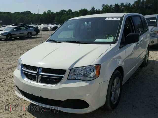 2013 DODGE CARAVAN - VIN: 2C4RDGBG1DR636078 - Фото 2