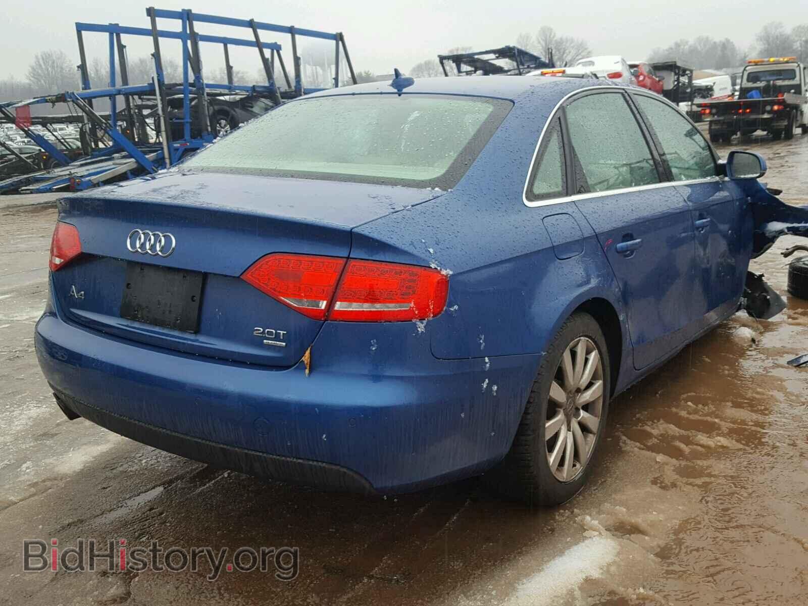 2010 AUDI A4 - VIN: WAUFFAFL5AN037952 - Фото 4