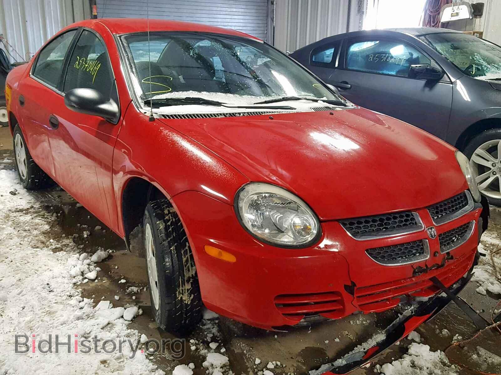 Фотография 1B3ES26C55D139619 - DODGE NEON 2005