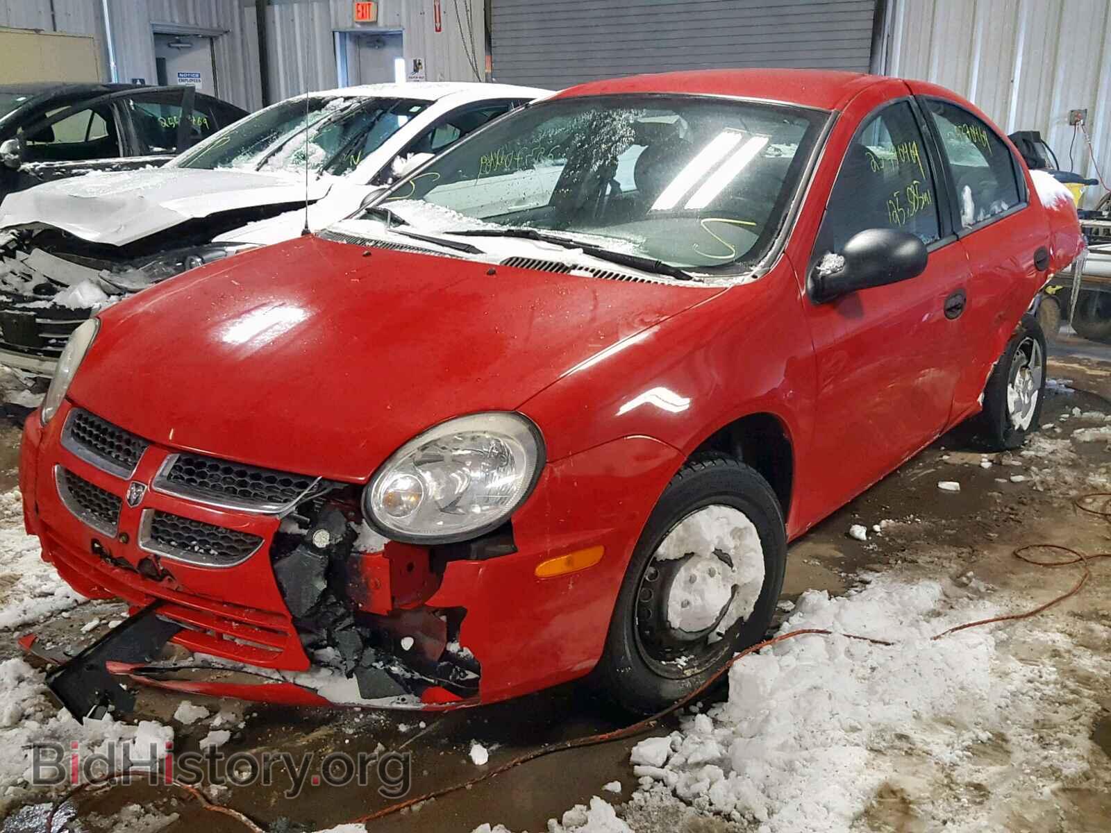 2005 DODGE NEON - VIN: 1B3ES26C55D139619 - Фото 2