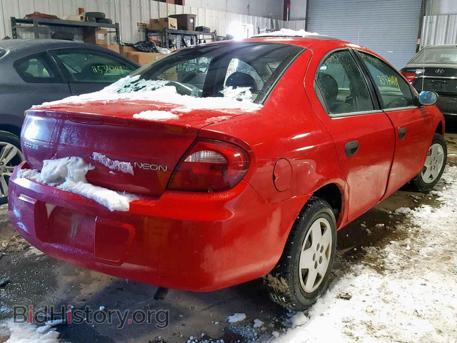 2005 DODGE NEON - VIN: 1B3ES26C55D139619 - Фото 4