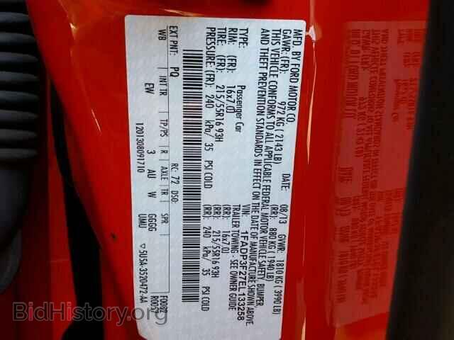 2014 FORD FOCUS - VIN: 1FADP3F27EL133258 - Photo 10