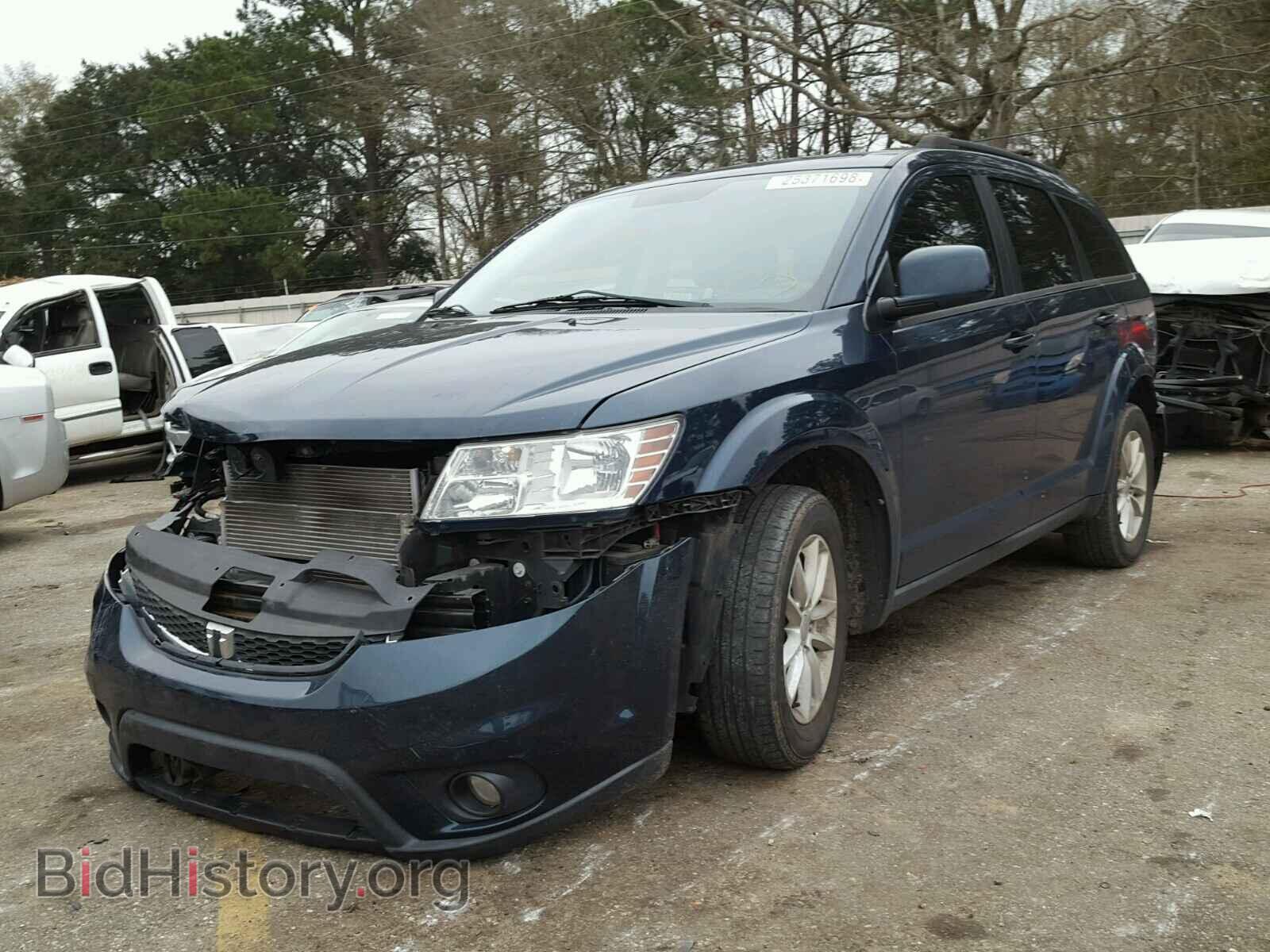 2013 DODGE JOURNEY - VIN: 3C4PDCBB3DT557173 - Фото 2