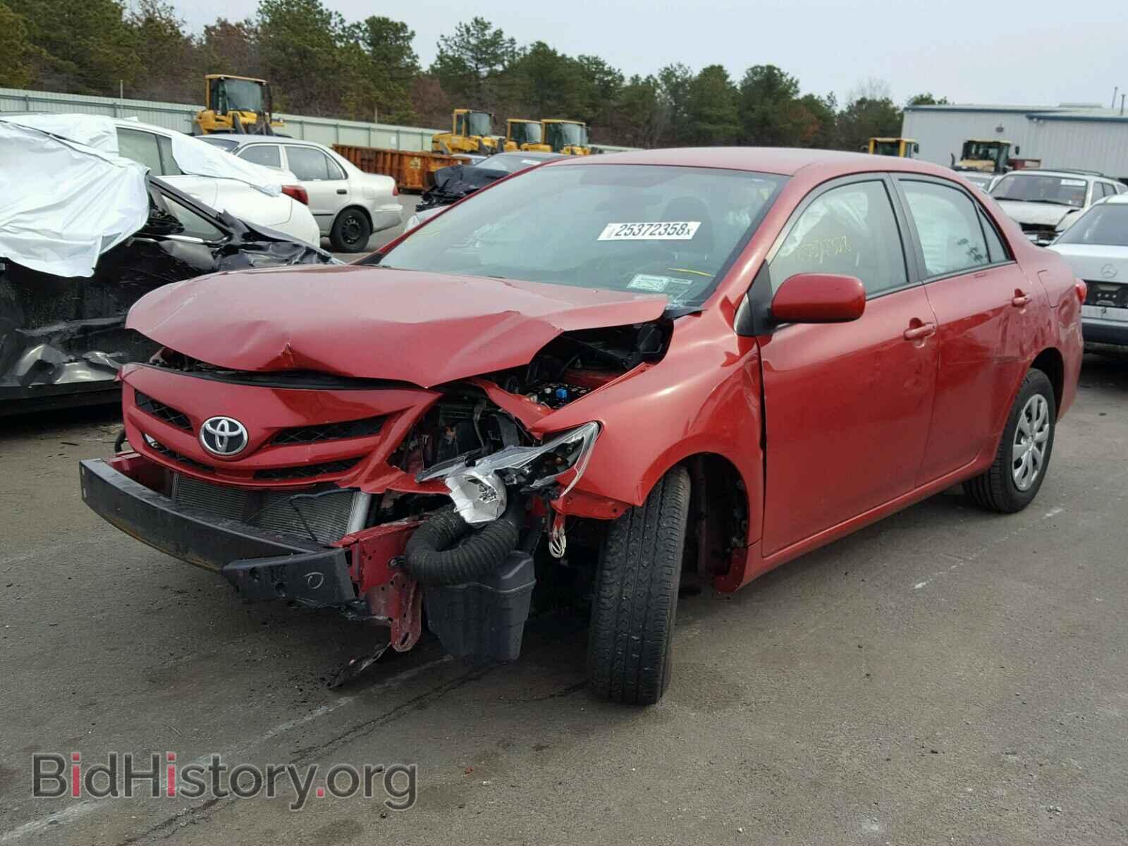 2011 TOYOTA COROLLA BA - VIN: 2T1BU4EE7BC745099 - Фото 2