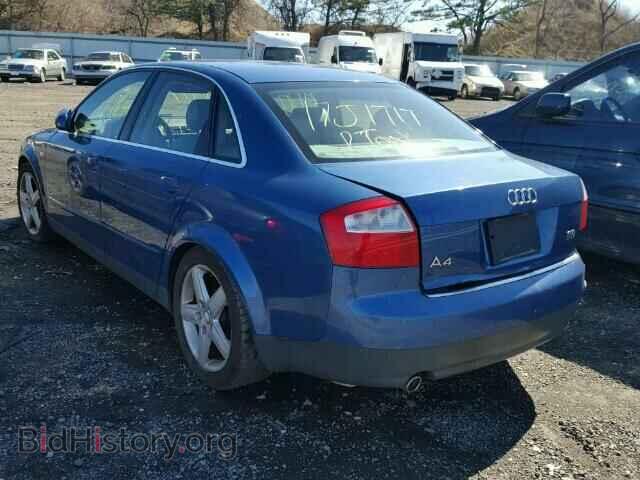 2002 AUDI A4 - VIN: WAULT68E12A098490 - Фото 3