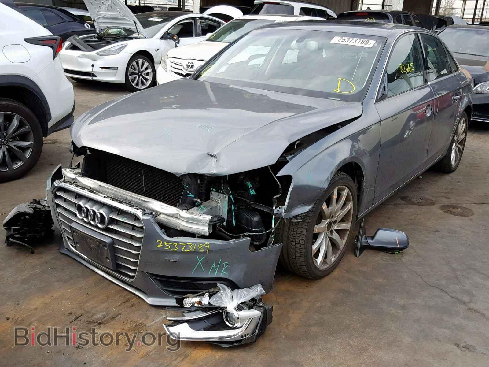 2013 AUDI A4 - VIN: WAUHFAFL0DN023888 - Фото 2
