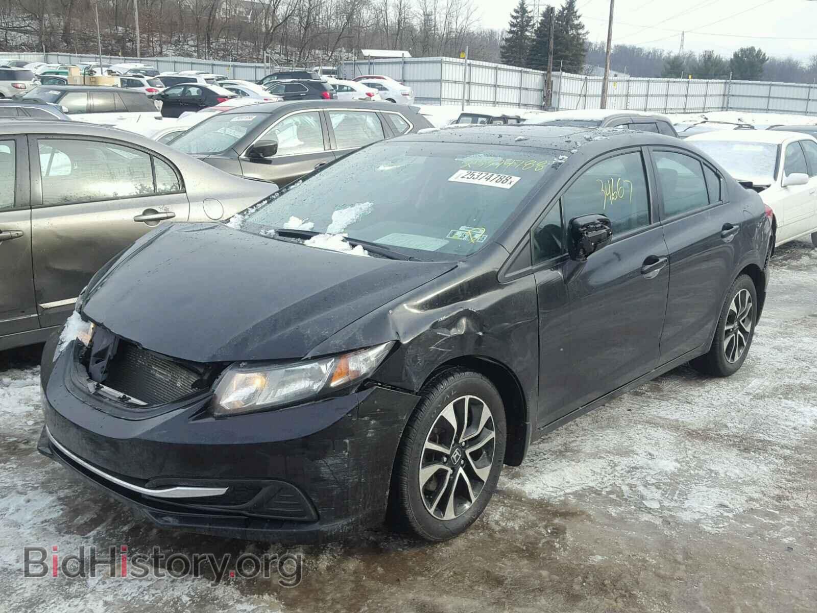 2014 HONDA CIVIC - VIN: 19XFB2F87EE225687 - Фото 2