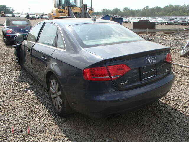2010 AUDI A4 - VIN: WAUFFAFL2AN070360 - Фото 3