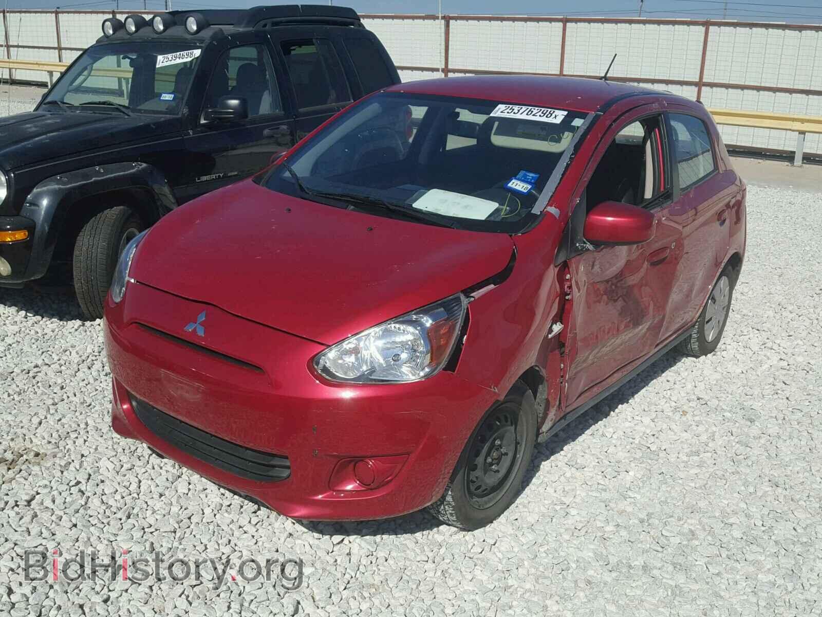 2015 MITSUBISHI MIRAGE - VIN: ML32A3HJ4FH054452 - Фото 2