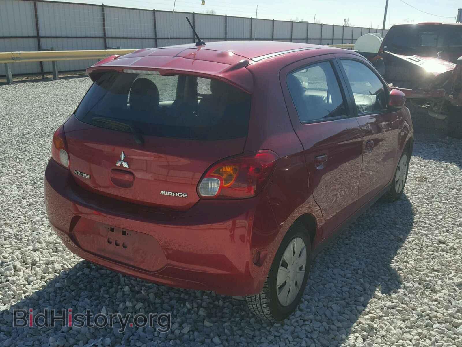 2015 MITSUBISHI MIRAGE - VIN: ML32A3HJ4FH054452 - Фото 4