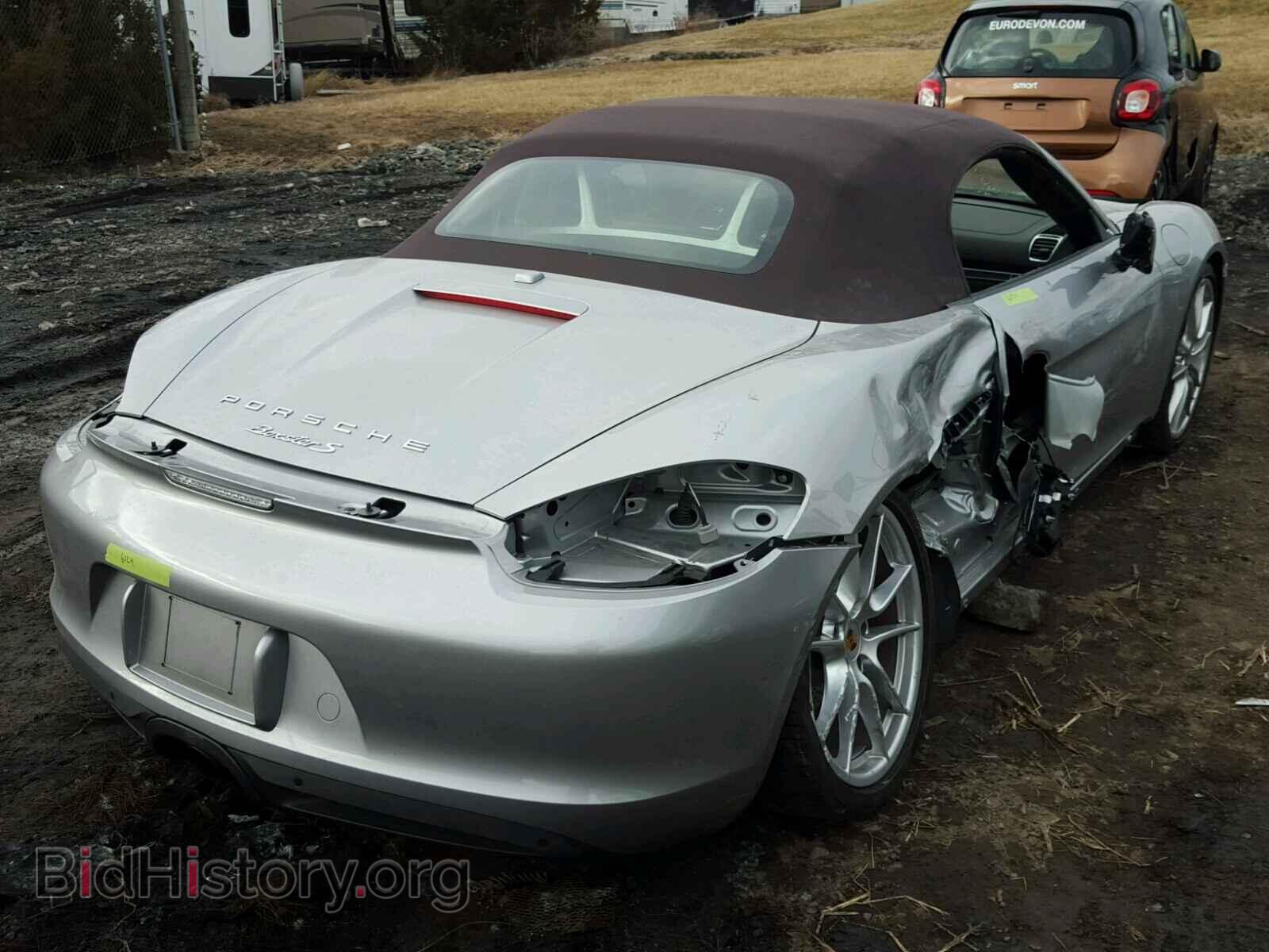 2014 PORSCHE BOXSTER - VIN: WP0CB2A89EK140616 - Фото 4