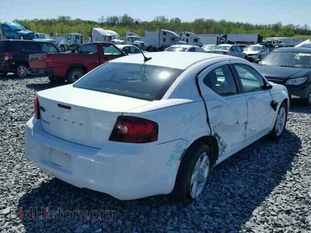 2013 DODGE AVENGER - VIN: 1C3CDZAB4DN648704 - Фото 4