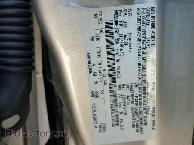 2015 FORD FOCUS - VIN: 1FADP3F28FL214514 - Фото 10