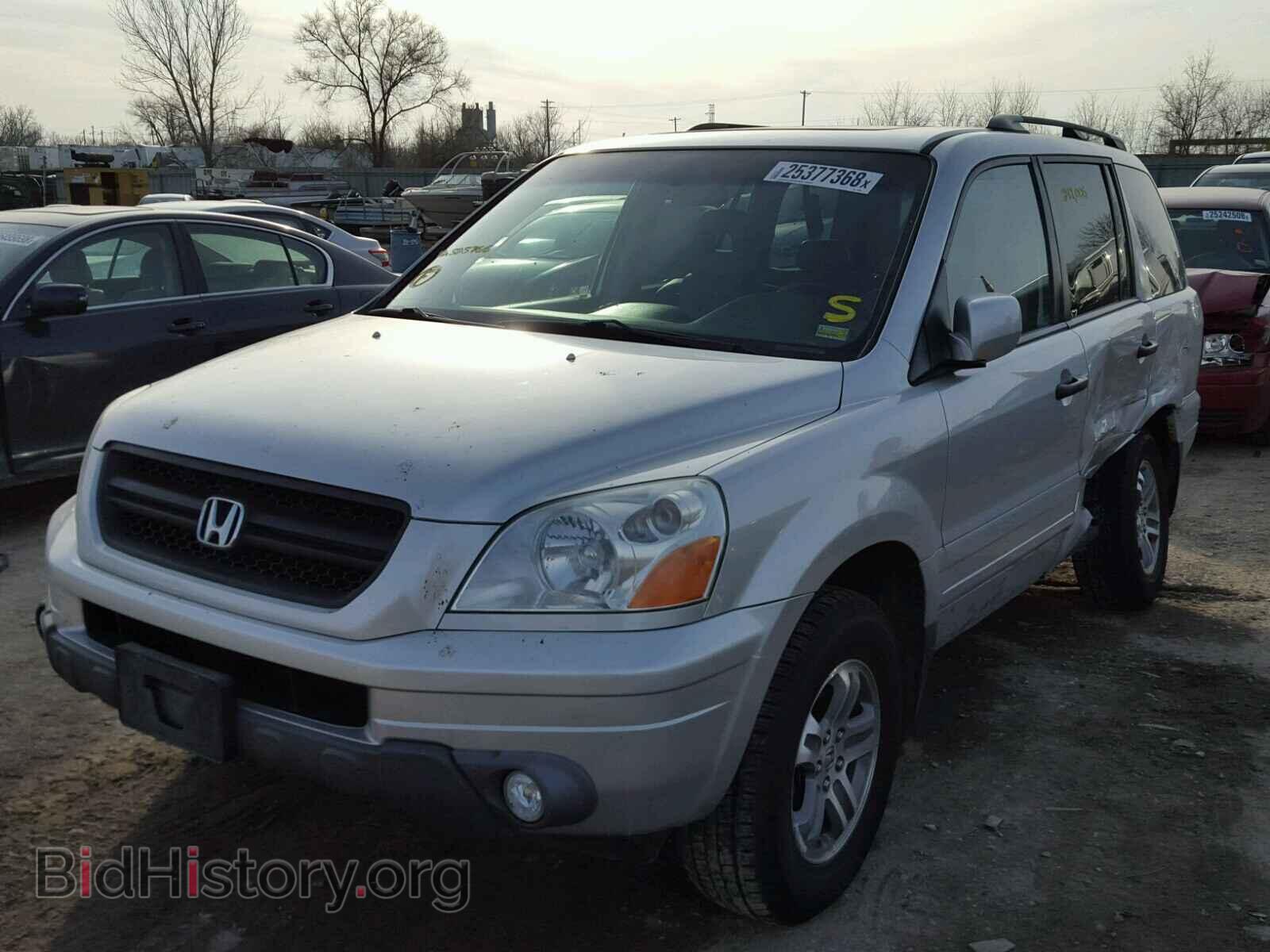 2005 HONDA PILOT - VIN: 2HKYF18735H525766 - Фото 2
