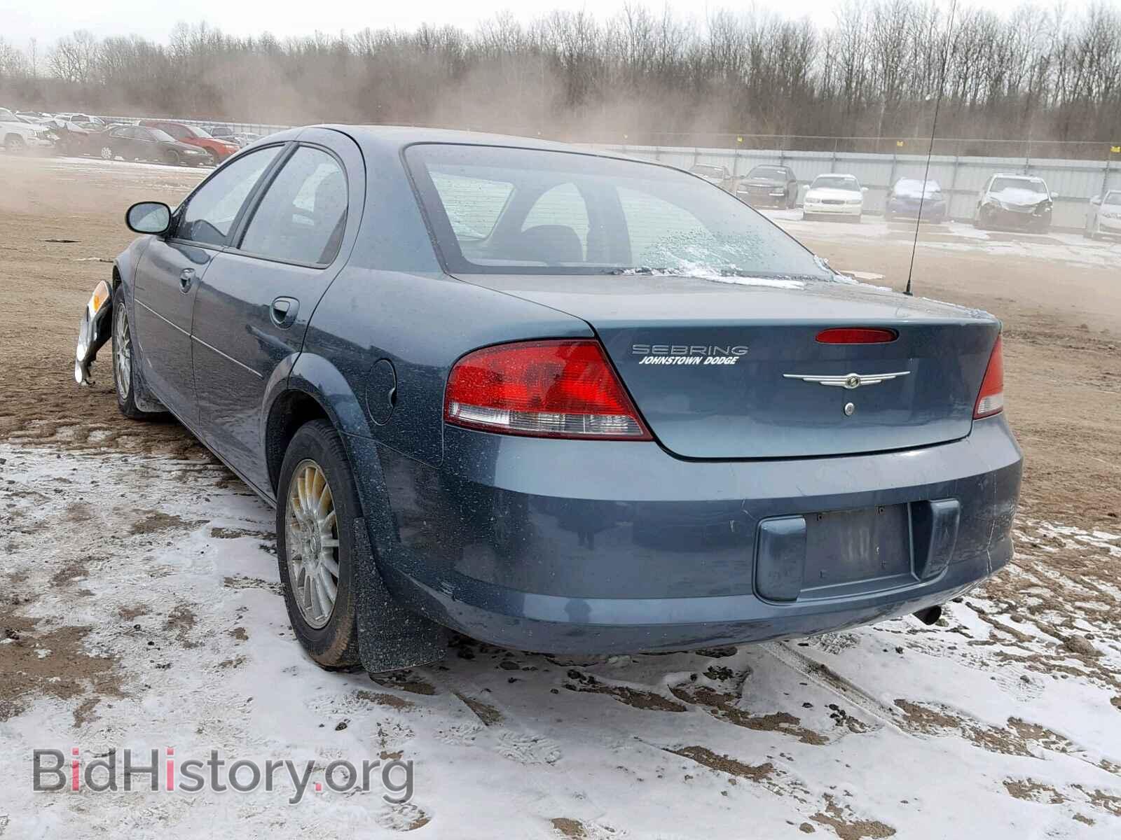 2005 CHRYSLER SEBRING - VIN: 1C3EL46J55N665768 - Фото 3