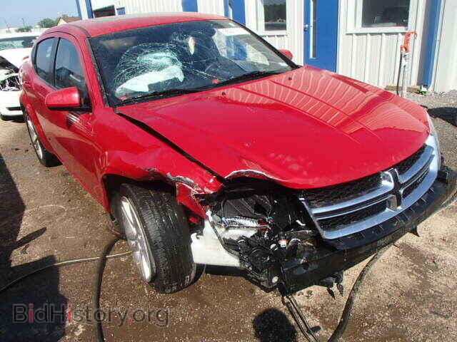 Фотография 1C3CDZCB1CN198926 - DODGE AVENGER 2012