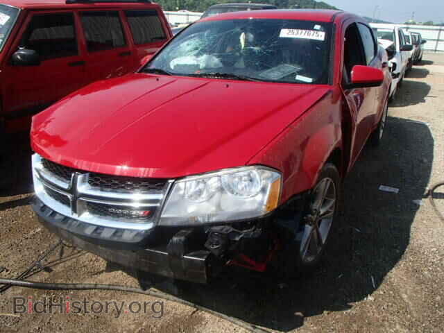 2012 DODGE AVENGER - VIN: 1C3CDZCB1CN198926 - Фото 2